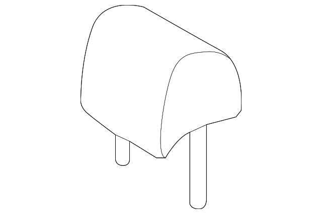 71910-0C190-B1 Деталь HEADREST, RIGHT