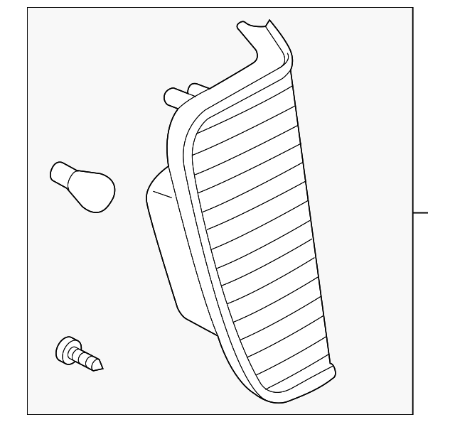 3625086Z00 Деталь BACKUP LAMP ASSY, RIGHT