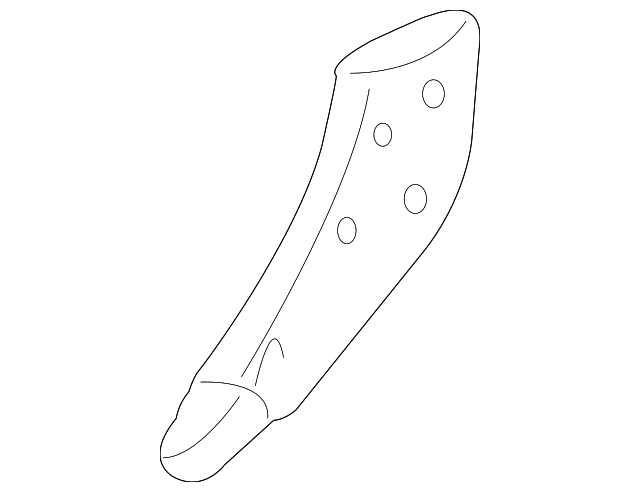 0K53A-56370 Деталь TOW HOOK, RIGHT