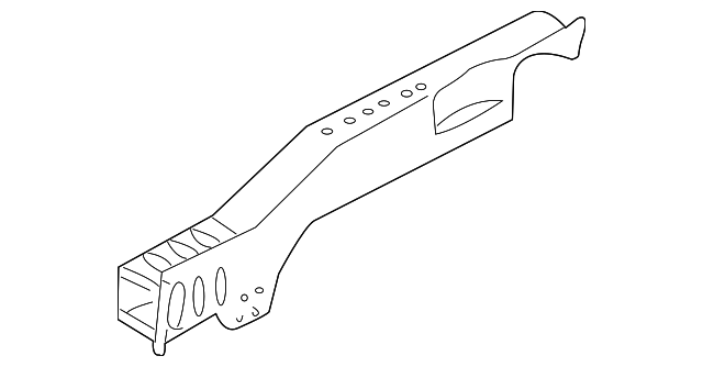 0K52Y-53300 Деталь LOWER RAIL, RIGHT