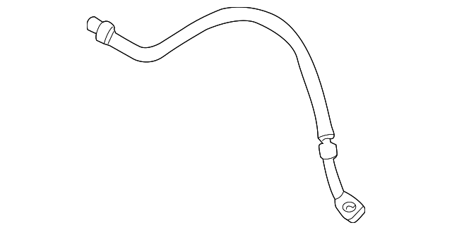 15818105 BRAKE HOSE, LEFT