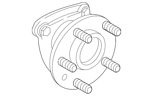25954415 HUB & BEARING, RIGHT