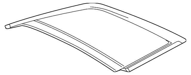 20952769 Деталь QUARTER GLASS, LEFT