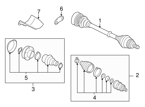 GTI DRIVE AXLES
