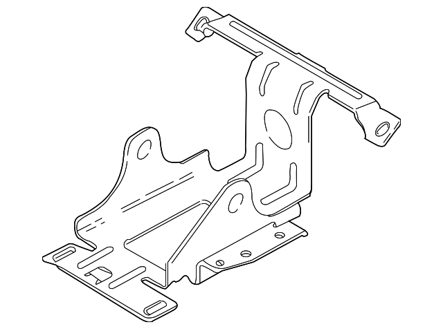 12477683 Деталь MOUNT BRACKET