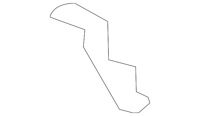 6410A636 Деталь BUMPER BRACKET
