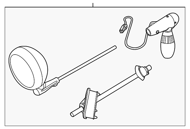 DB5Z-15312-A Деталь LAMP, RIGHT