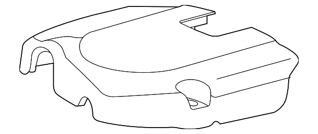 68081716AC Деталь ENGINE COVER