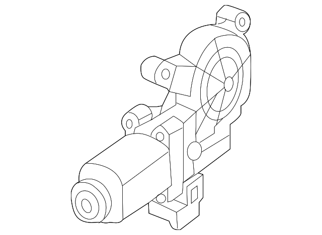 5C3-959-811-C-Z02 Деталь WINDOW MOTOR, LEFT