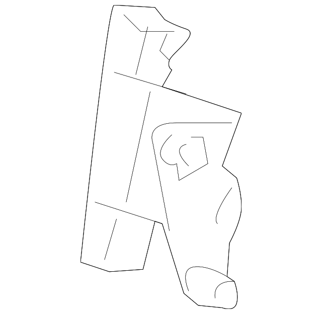 5054099AA Деталь CHANNEL, LEFT