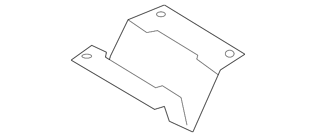 28166CG005 TWEETER BRACKET, RIGHT