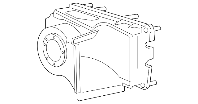 AC2Z-18568-B Деталь BLOWER CASE
