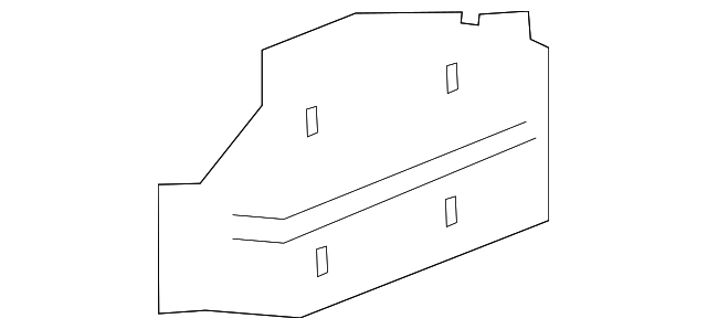 20759539 Деталь UPPER REINF, LEFT