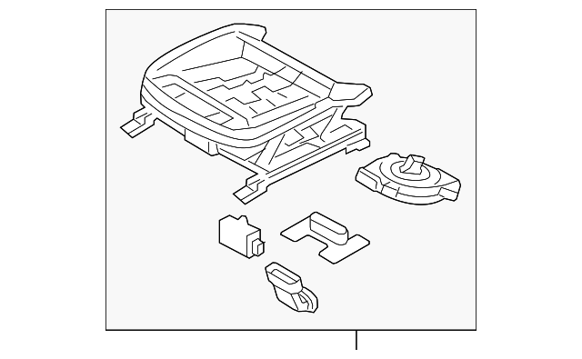 88600-2T090 Деталь SEAT ADJUSTER