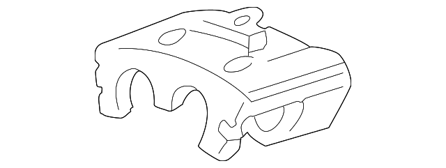 5C3Z-2552-C Деталь CALIPER, LEFT