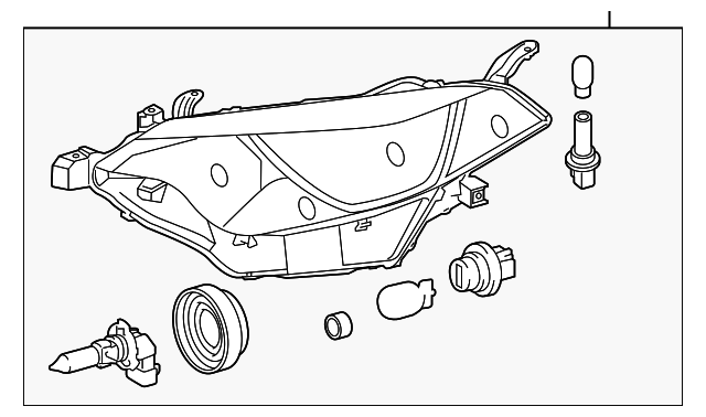 81150-02E60 Деталь HEADLAMP ASSY, LEFT
