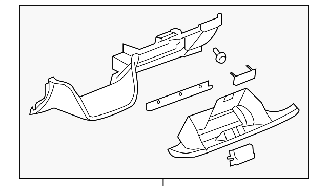 25965517 Деталь GLOVE BOX ASSY