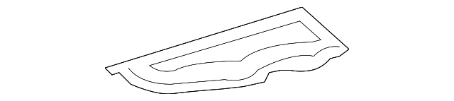 22640216 Деталь DEFROSTER GRILLE