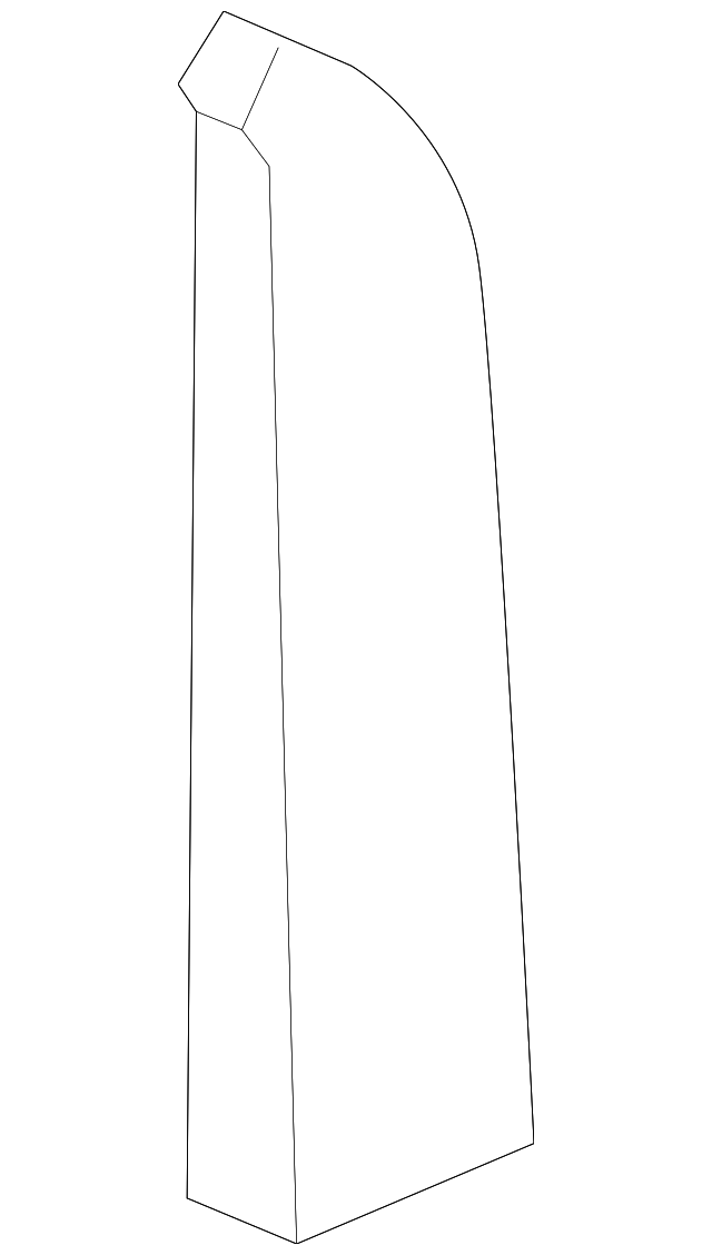 10392662 Деталь MOLDING, RIGHT