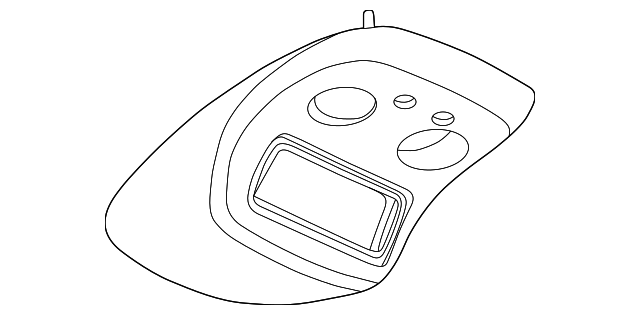 15256871 Деталь ROOF CONSOLE