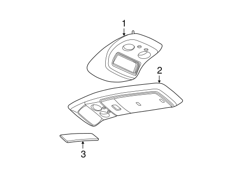 Tahoe OVERHEAD CONSOLE 3