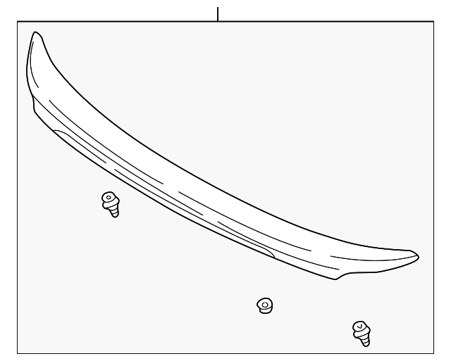 0K30B-50910XX Деталь SPOILER ASSY