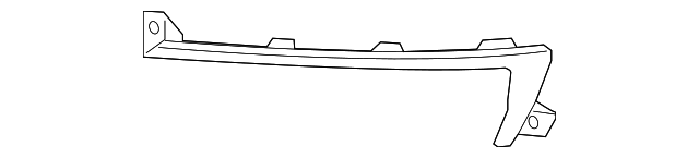 22847642 Деталь UPPER MOLDING, RIGHT