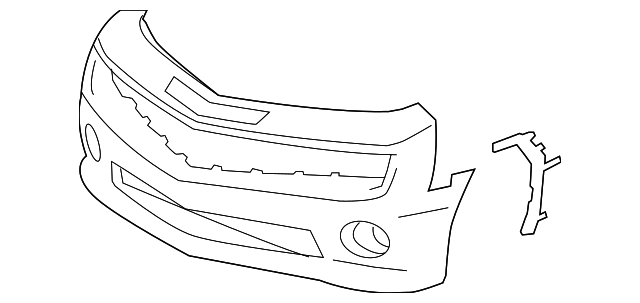 22997721 Деталь BUMPER COVER