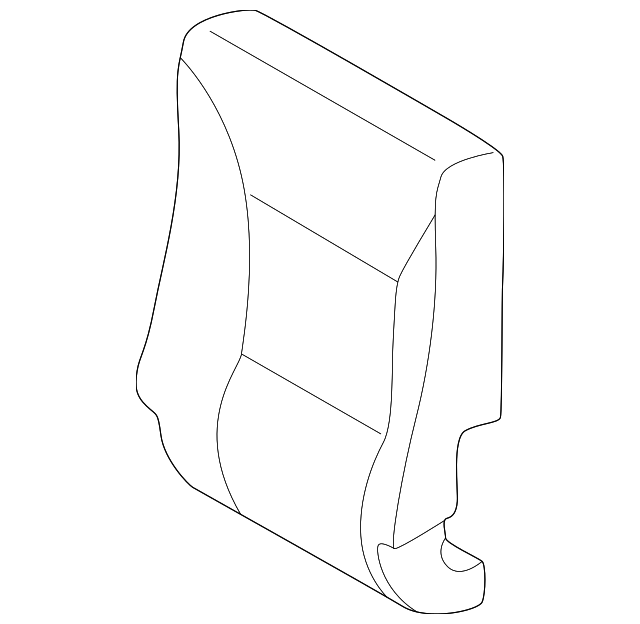 463-920-08-16 Деталь SEAT BACK PAD, RIGHT