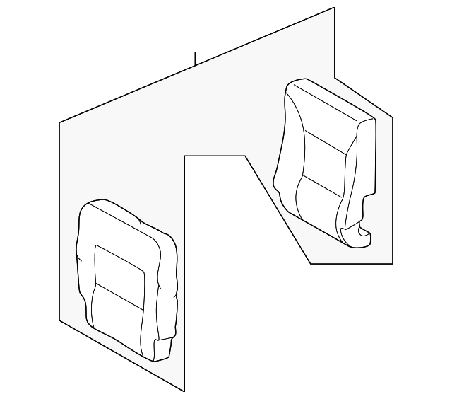 463-920-51-04-9A84 Деталь SEAT BACK ASSY, RIGHT