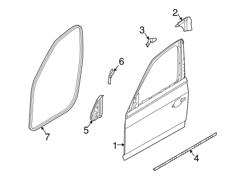 X3 DOOR & COMPONENTS