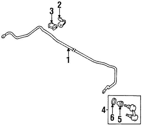 Avenger STABILIZER BAR & COMPONENTS 2