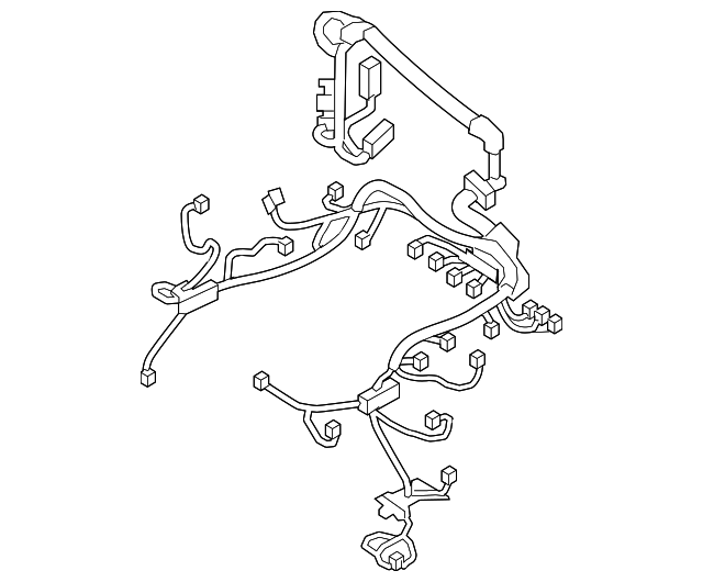 24011-JF10A Деталь ENGINE HARNESS