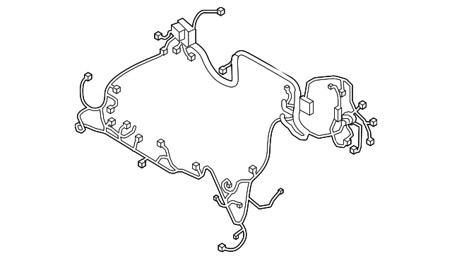 24012-JF10A Деталь ENGINE HARNESS