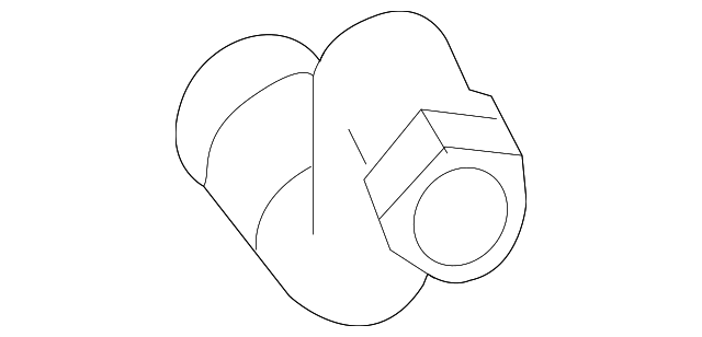 5L8Z-8286-AA Деталь LOWER HOSE