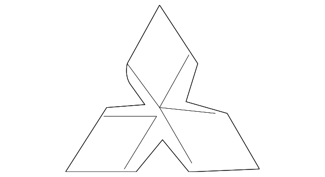MR598528 Деталь EMBLEM