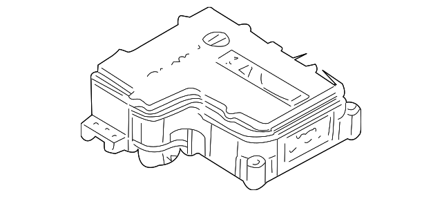 19244899 Деталь ABS CONTROL UNIT