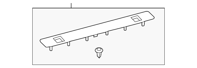 58401-35040-C0 Деталь TRIM BOARD