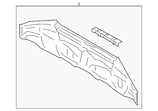 SU003-01363 Деталь REAR BODY PANEL