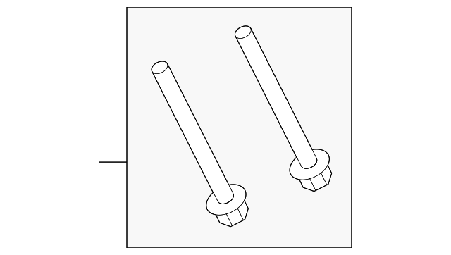 -W701331-S442 Деталь COMPRESSOR BOLT