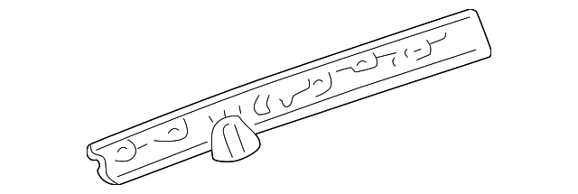 61231-42090 Деталь SIDE RAIL, RIGHT