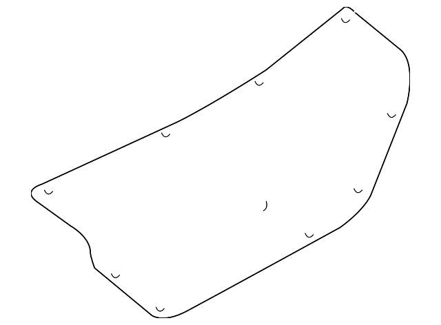 84966-9KS1A Деталь TRUNK LID TRIM