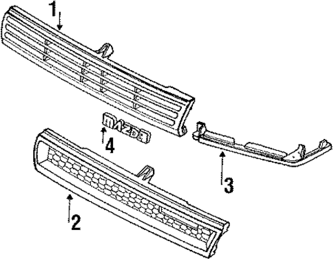 323 GRILLE