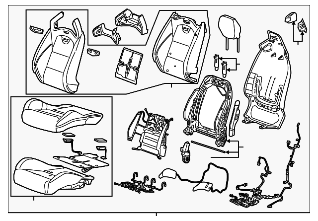 23350975 Деталь SEAT ASSY