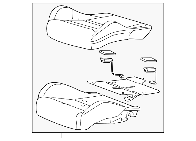 23350810 Деталь CUSHION ASSY