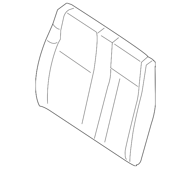 1HG911F7AA Деталь SEAT BACK, RIGHT