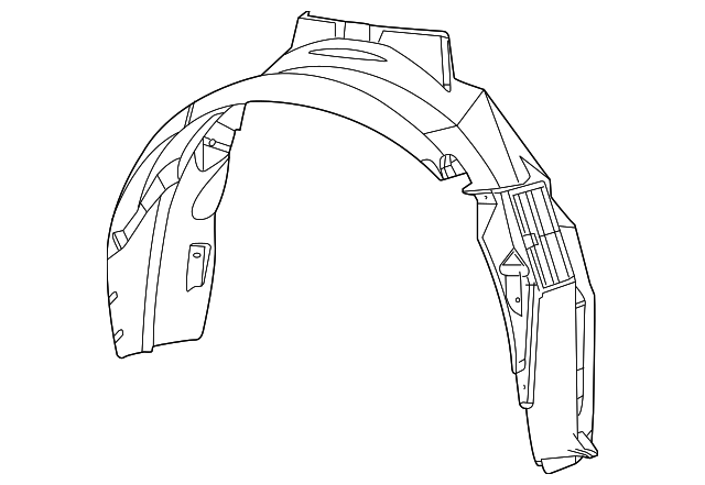 5182486AC Деталь FENDER LINER, RIGHT