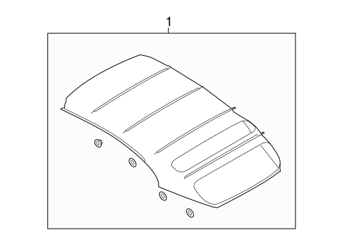Murano INTERIOR TRIM - CONVERTIBLE TOP