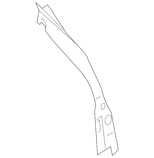 6331678J00 Деталь LOWER PLR REINF, RIGHT