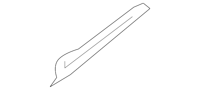 6332778J10 Деталь BAFFLE, LEFT